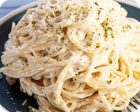 Cream cheese pasta